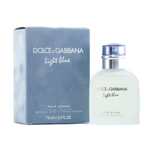 Dolce and Gabbana Light Blue Men’s Eau de Toilette – 4.2 oz