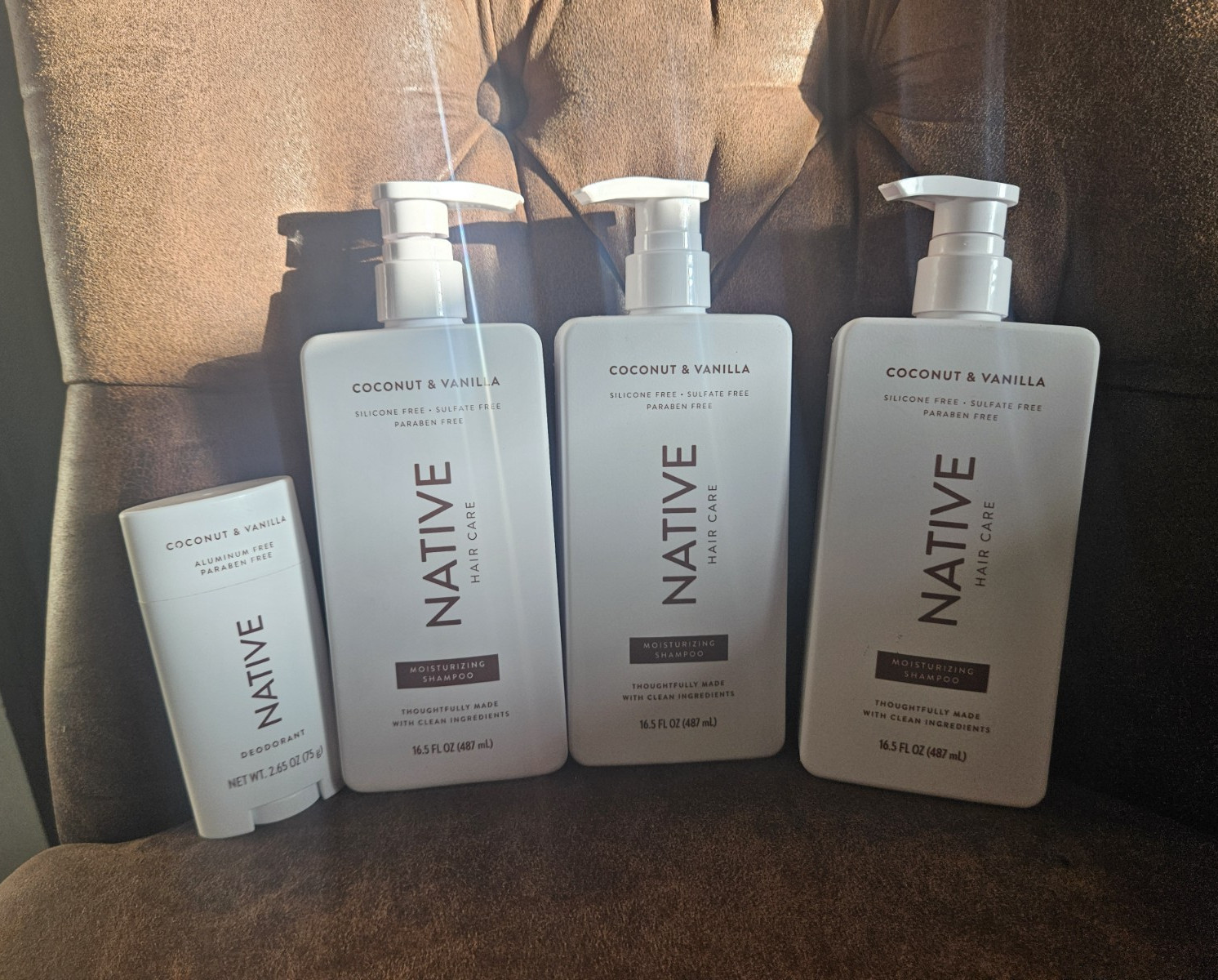 Native Hair Care Coconut & Vanilla Shampoo 16.5 fl oz Sulfate-Free