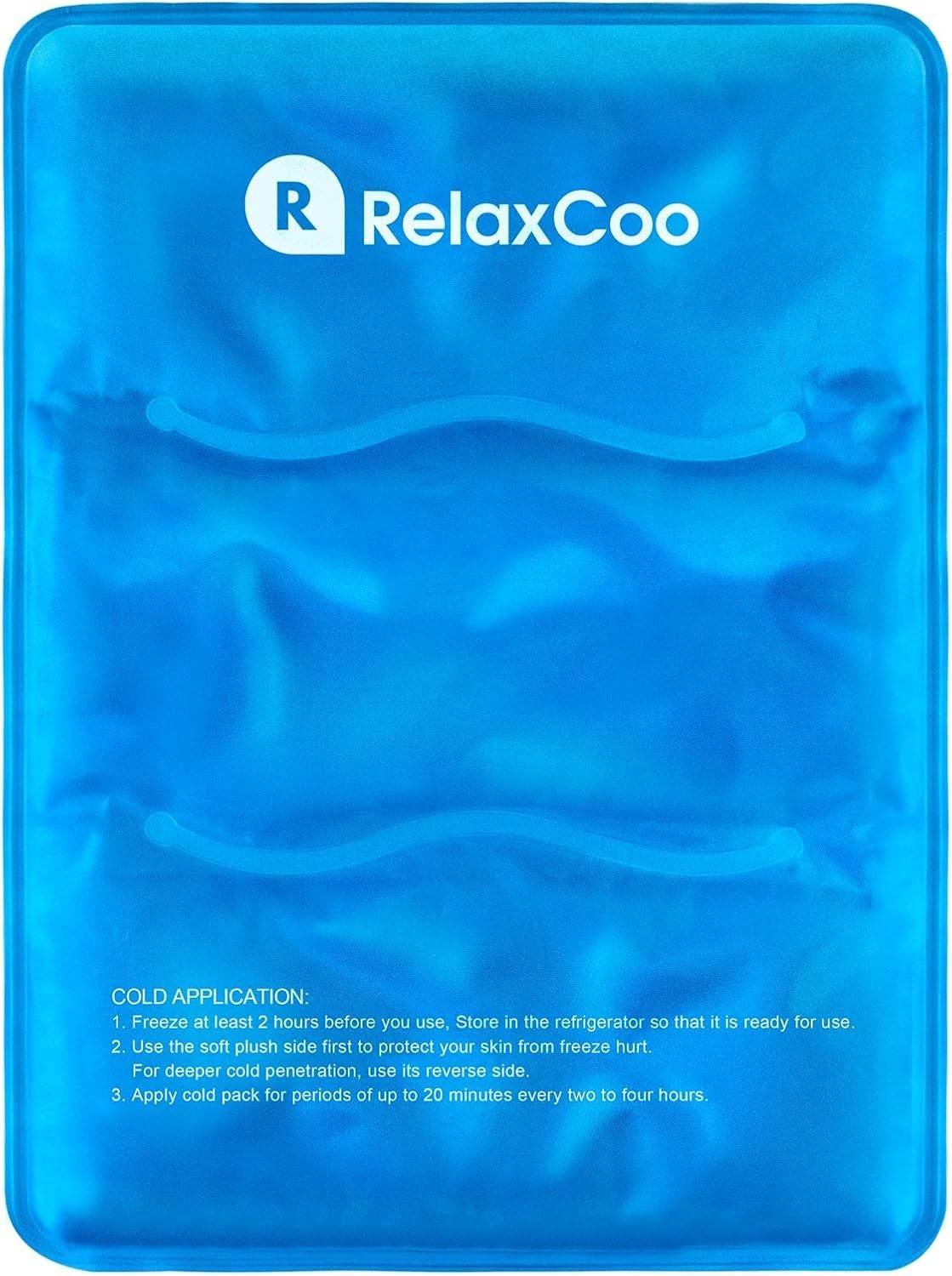 11×14.5 Inches Flexible Ice Pack for Swelling and Bruises – Reusable Comfort Gel