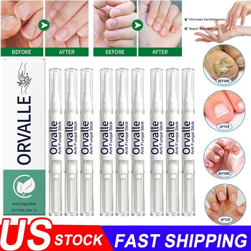 12PCS Orville Nail Fungus Pen Anti Fungus Infection Nail Care Repair Pen Toenail