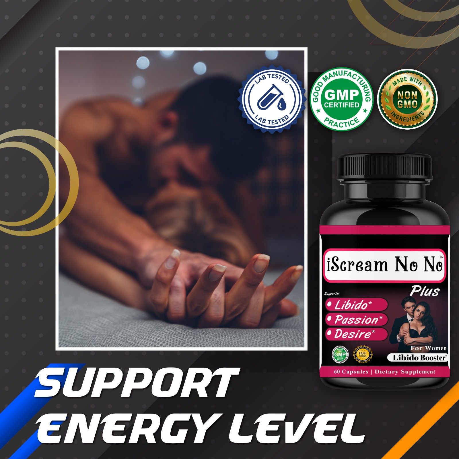 FEMALE AROUSAL PILLS, Libido Booster for Women for Pleasure, Desire, Excitement