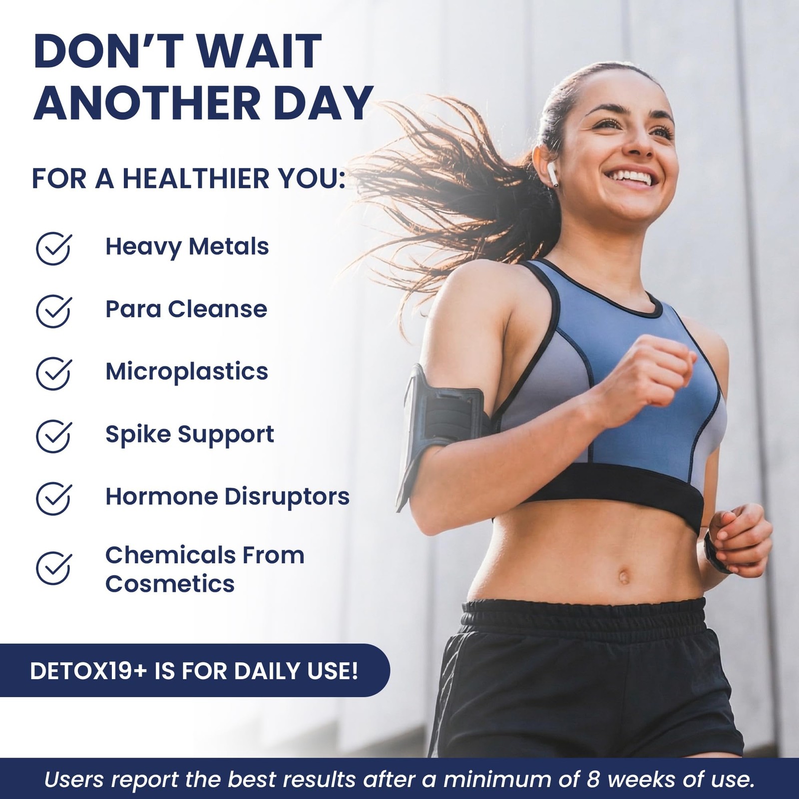 Ultra Human Daily Wellness Support – Heavy Metal Detox 1 Count (Pack of 60)