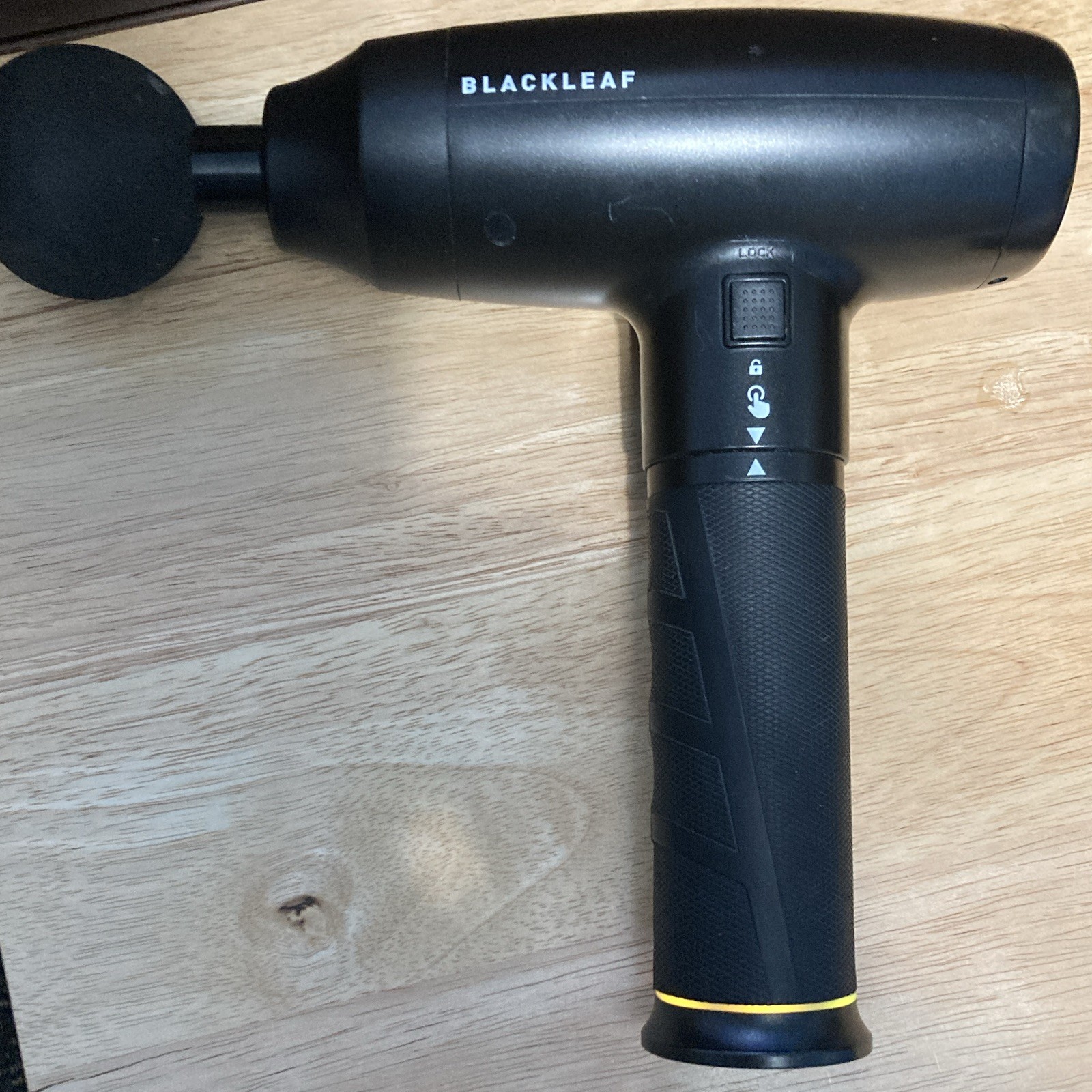 BLACKLEAF Handheld Percussion Massage Gun, Full Body, 1 Head, Black