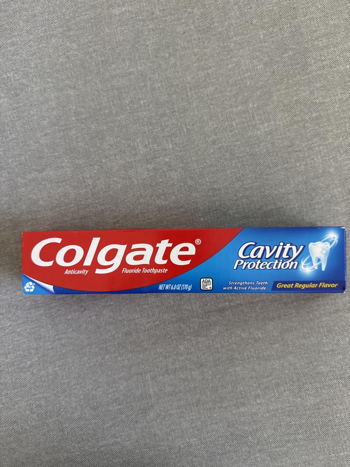 6-Pack Cavity Protection Toothpaste with Fluoride – Refreshing Mint Flavor