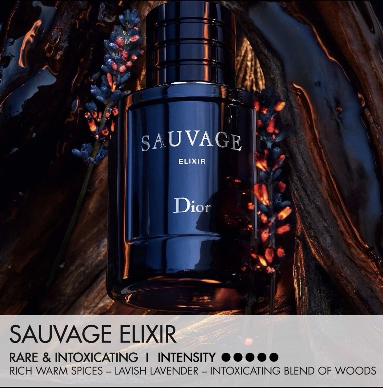 CD Sauvage Elixir by Christian Dior, 3.4 oz/100 ml For Men-New