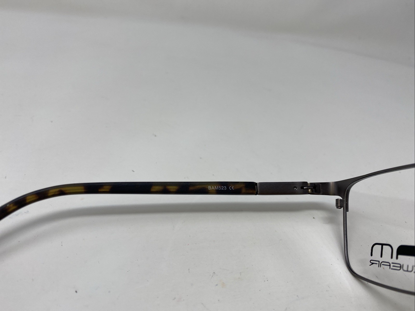BAM Eyewear BAM 523 GUNMETAL 58-19-150 Metal Full Rim Eyeglasses Frame X641
