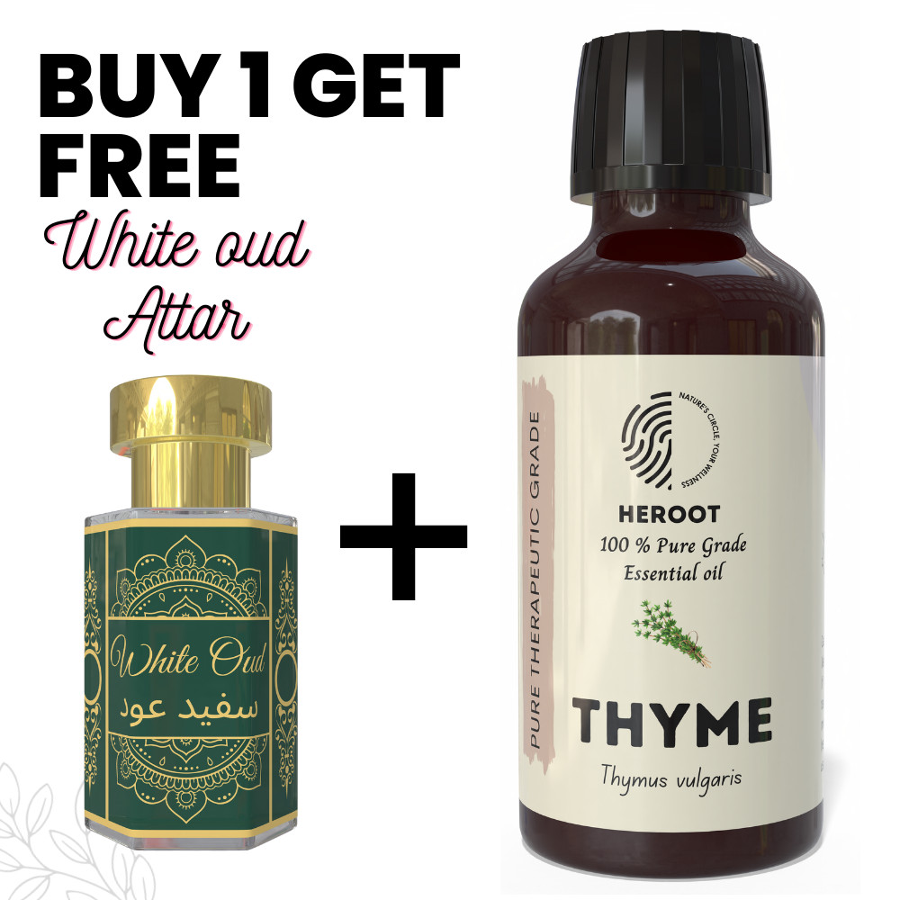 Thyme Essential Oil 10ml Aromatherapy Diffuser Home Fragrance DIY + Free Attar