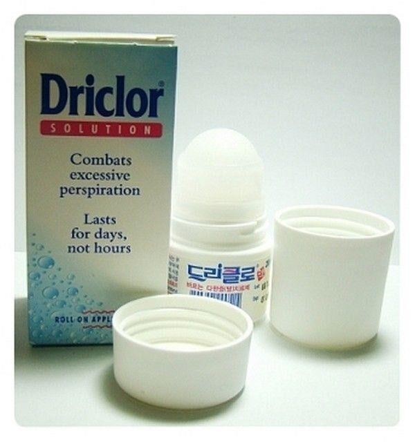 Set of 2, 20ml — DRICLOR Roll on Applicator Antiperspirant 20ml