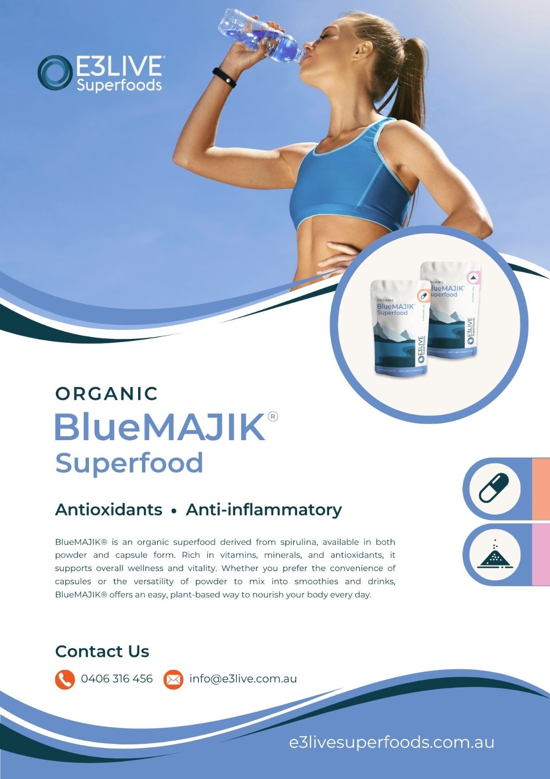 BlueMAJIK® Powder (25% off) – Elevate Your Wellness with 460g