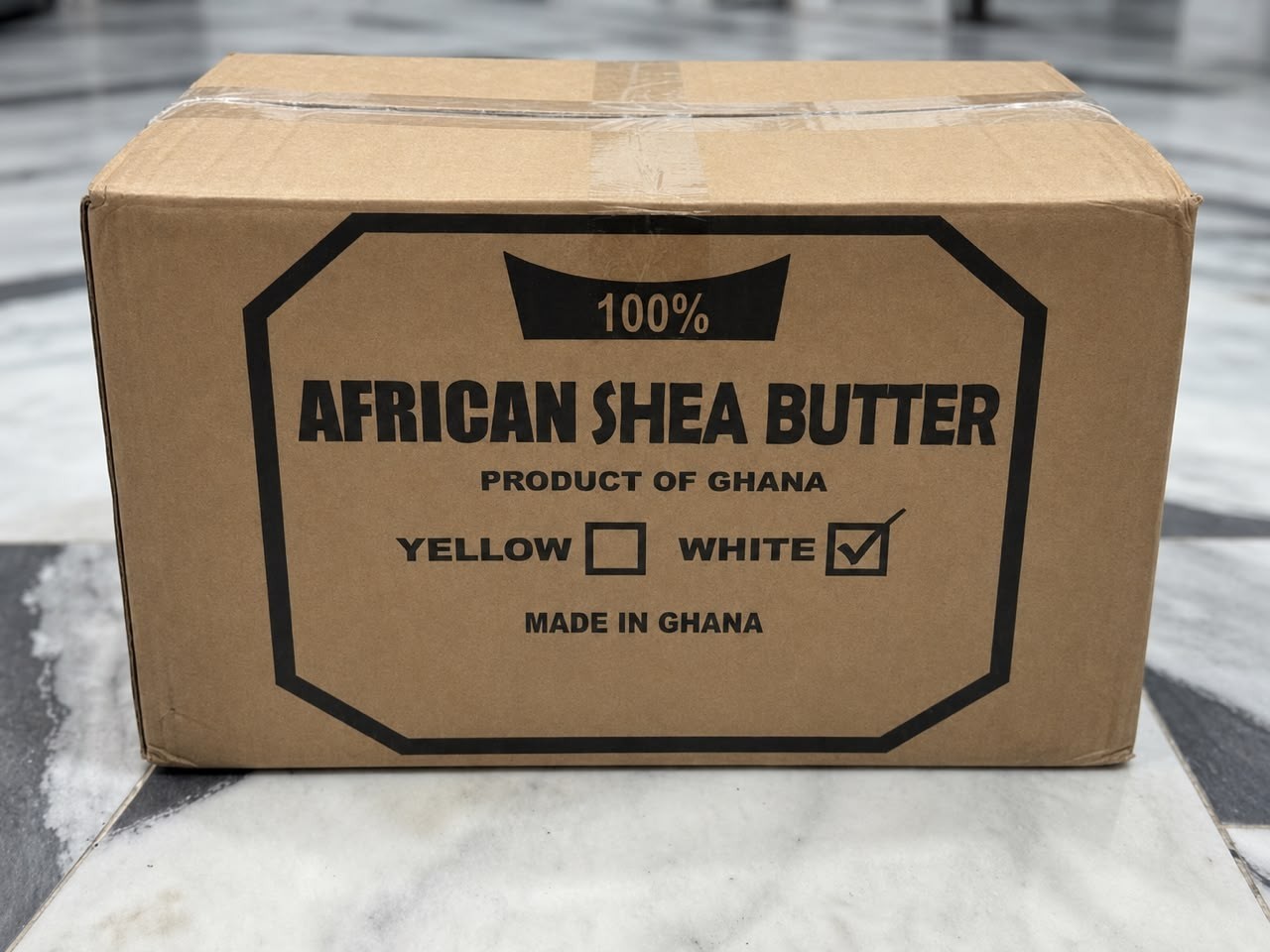 27 LBS Raw Organic Shea butter from Ghana. SATISFACTION GUARANTEED