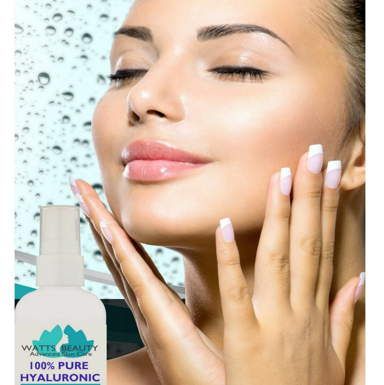 Watts Beauty 100% Pure Hyaluronic Acid Serum Fills Lines – No Drying Alcohol