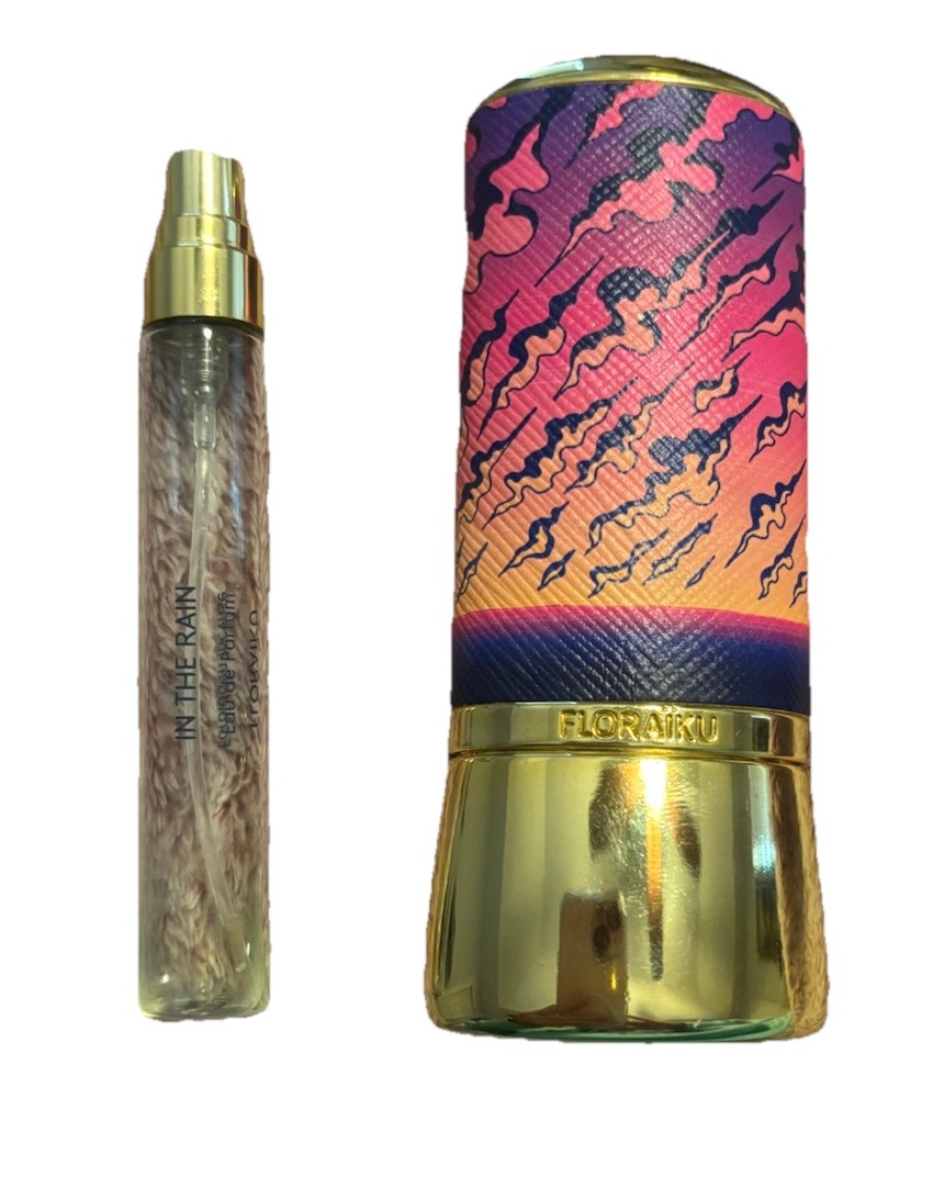 FLORAIKI Travel Perfume Empty Case ~Nécessaire De Voyage~Holds 10ml Spray Bottle