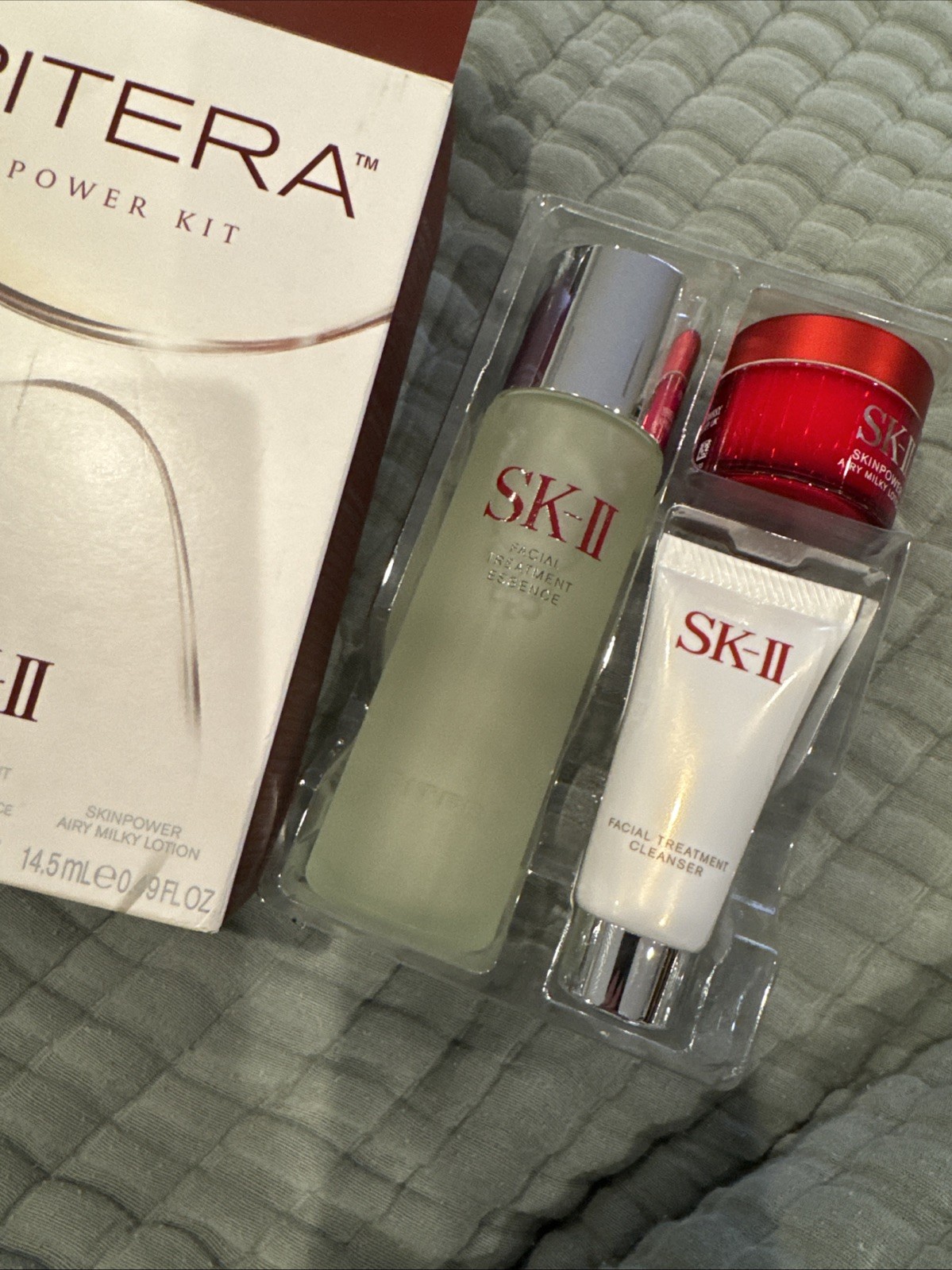 SK-II Pitera Power Kit – Facial Treatment Essence, Cleanser & R.N.A. Cream New