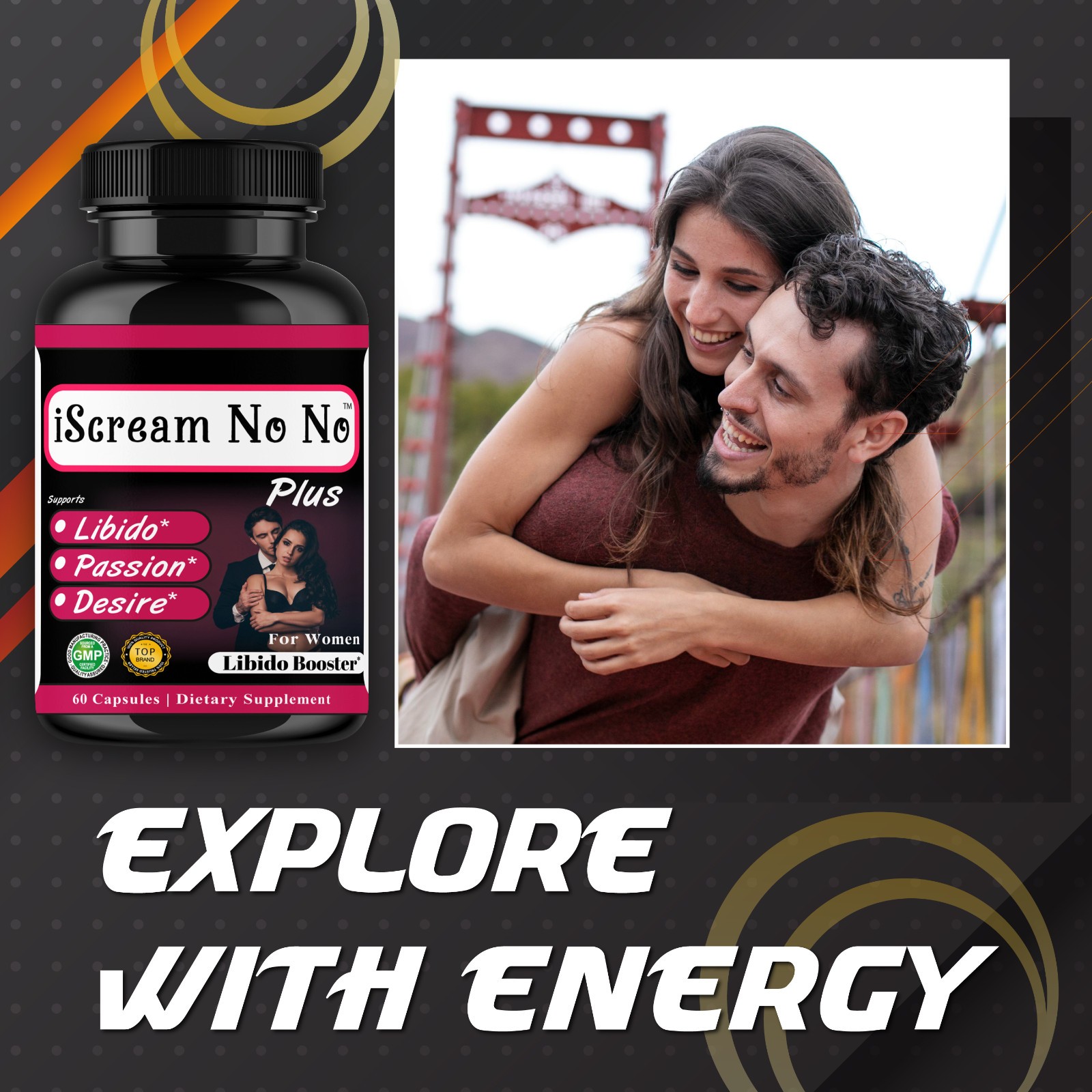 FEMALE AROUSAL PILLS, Libido Booster for Women for Pleasure, Desire, Excitement