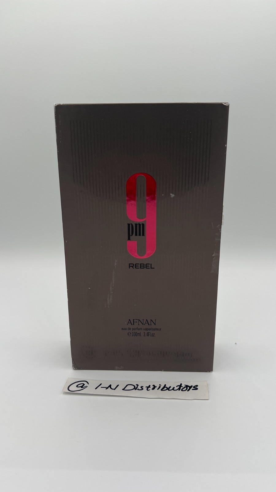 Afnan Perfumes 9PM Rebel Eau De Parfum 3.4 oz Spray l Open Box