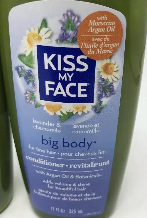 KISS MY FACE – Big Body Lavender and Chamomile Conditioner – 11 fl. oz. (325 ml)