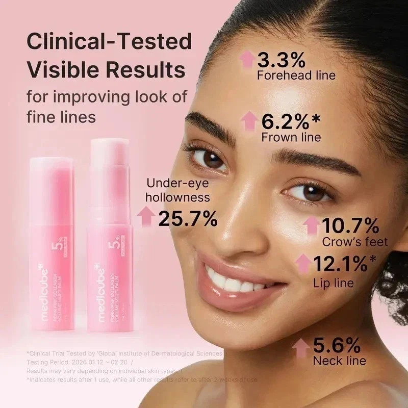 2PACK [MED ICUBE] PDRN Pink Collagen Volume Multi Balm – 10g