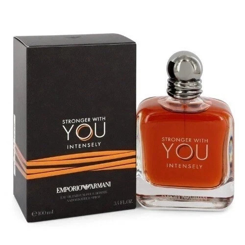 Stronger With You Intensely by Armani cologne men’s EDP 3.3 / 3.4 oz New in Box