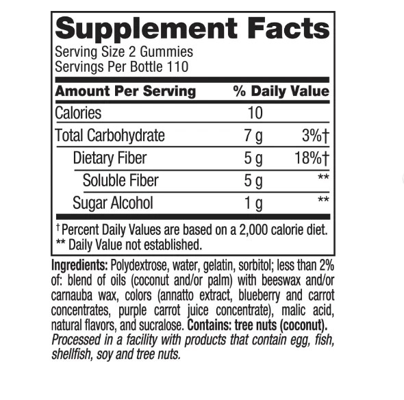 3 PACK – Vitafusion Fiber Well Gummies (220 ct.) {Total 660 Gummies} FAST SHIP