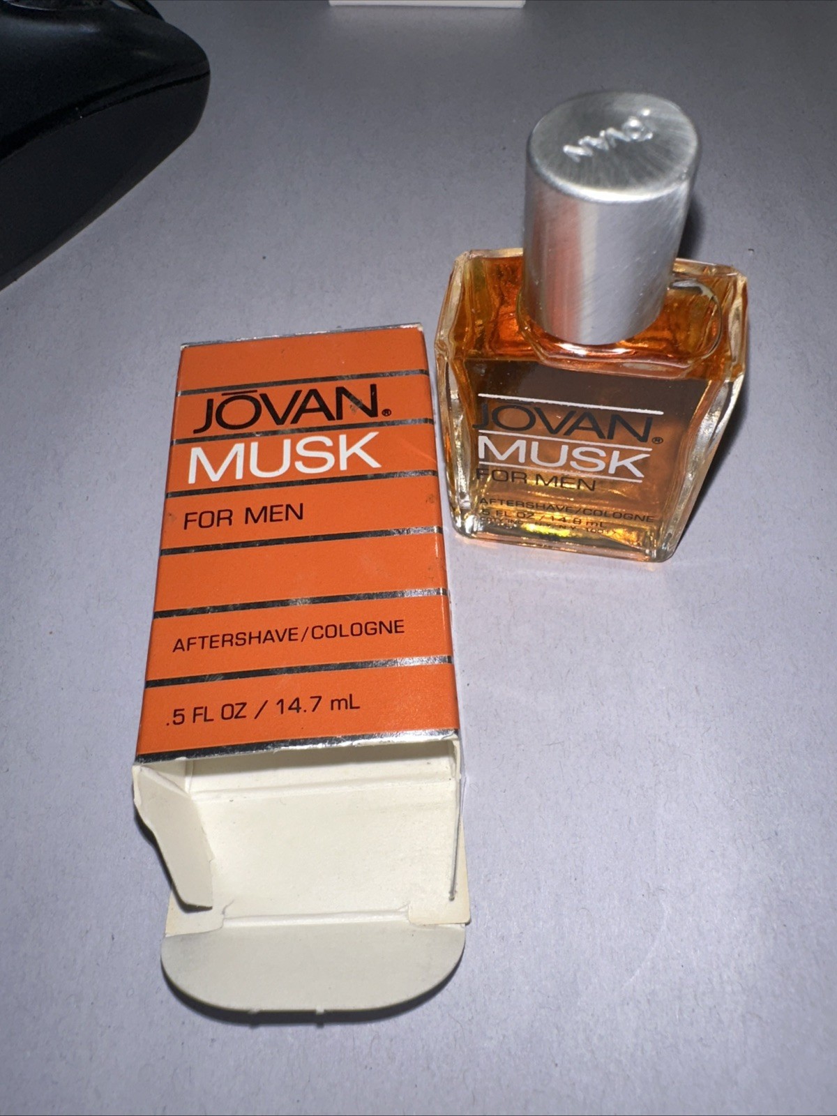 Jovan Musk After Shave / Cologne Splash for Men 0.5 fl oz SAMPLE