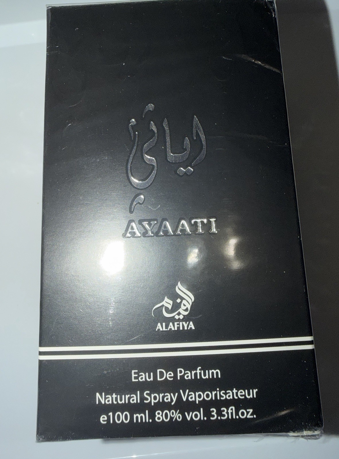 ALAFIYA Ayaati Eau de Parfum Natural Spray Vaporisateur, Regular 3.3 fl oz