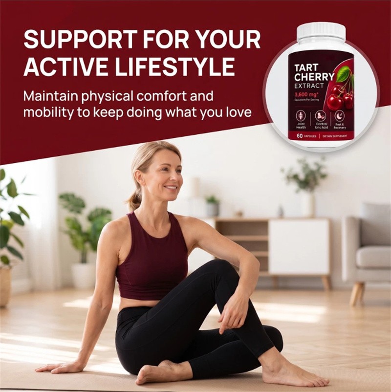 Good Grove Tart Cherry Extract,Goodgrove Tart Cherry Cold Extracted,60 Capsules