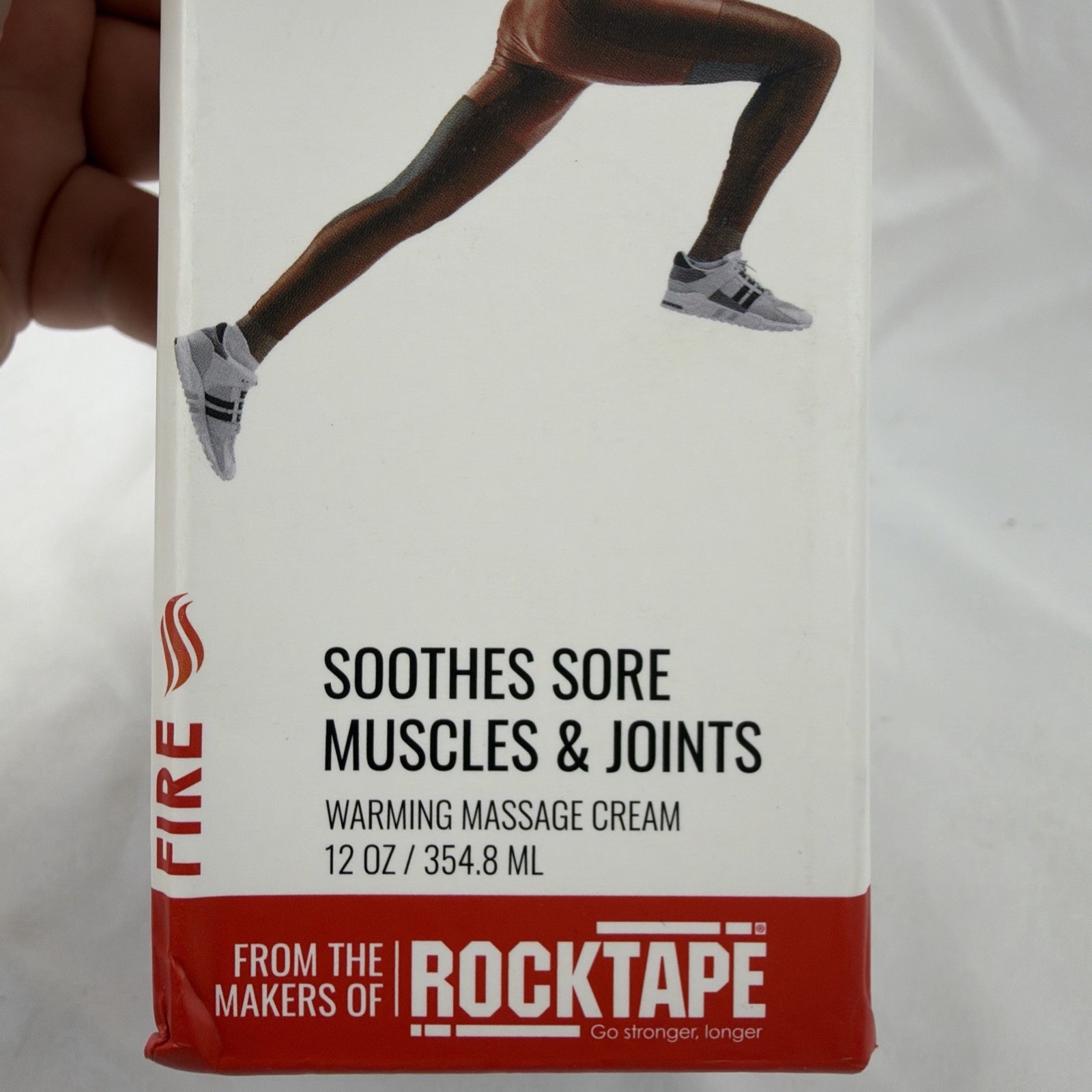 RockTape RockSauce Fire Hot Muscle Relief Cream with Capsaicin 12 Ounce 06/28