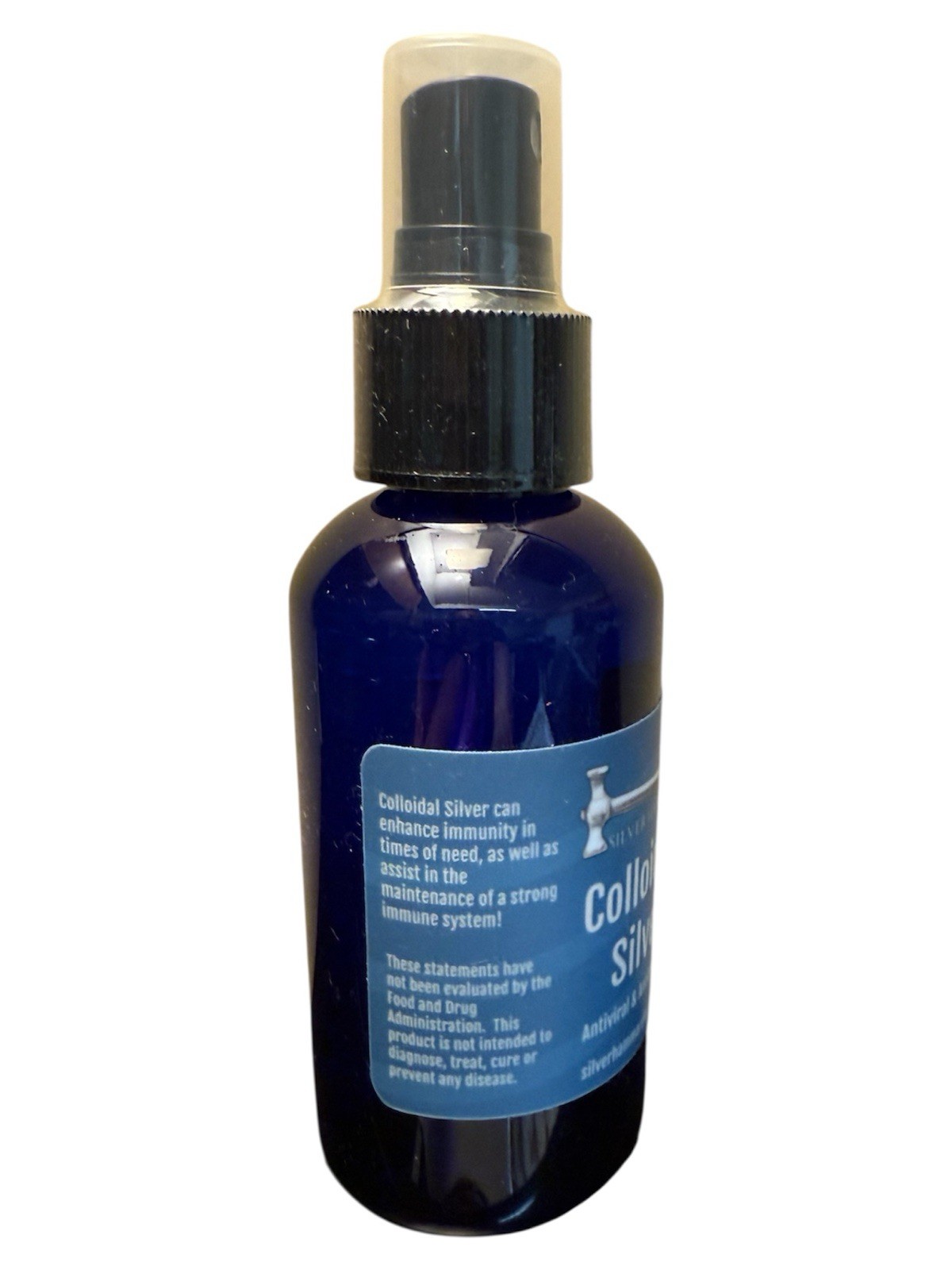 Colloidal Silver Spray, 4 Ounce, 30 ppm, Silver Hammar Brand. New Sealed