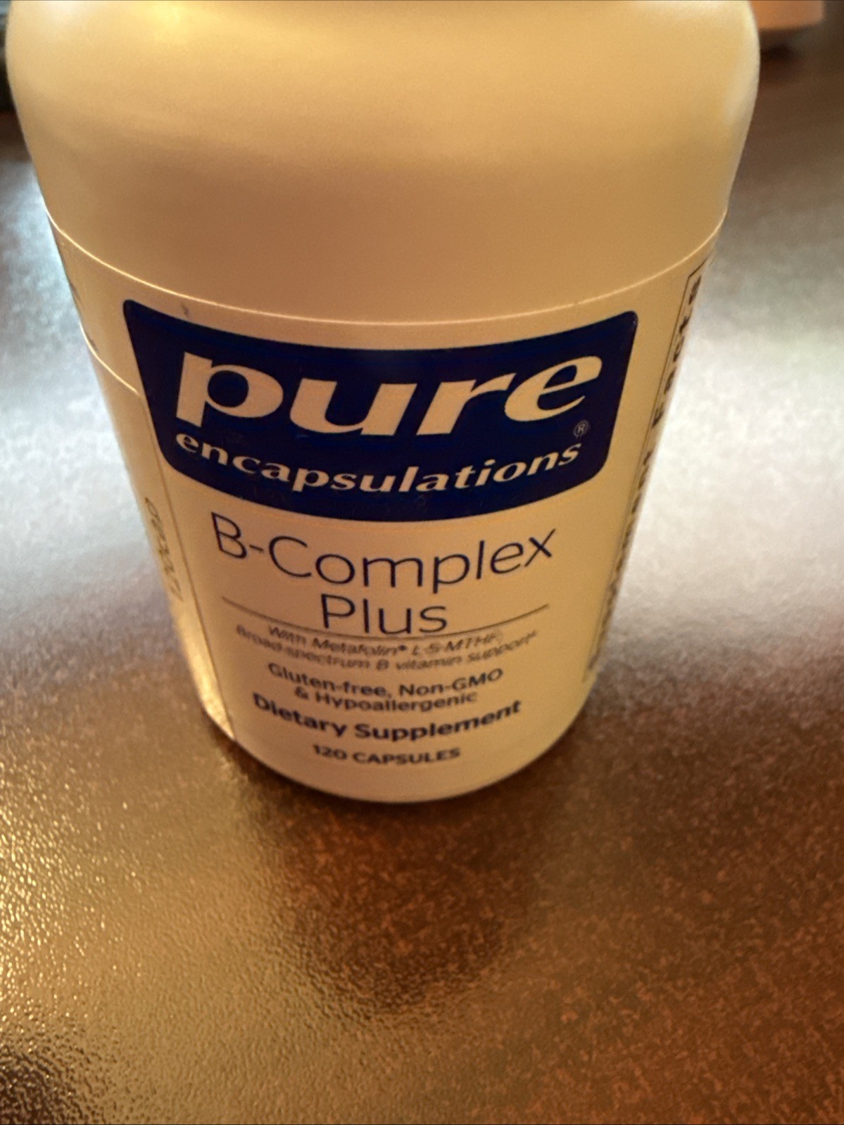 Pure Encapsulations B Complex Plus 120 Capsules 01/2028