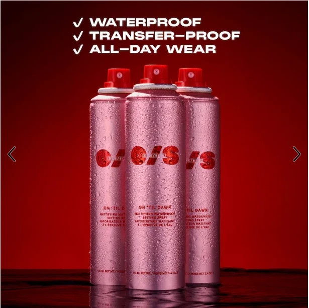 ONE/SIZE On ‘Til Dawn Mattifying Waterproof Setting Spray, 3.4 oz/ 143 mL