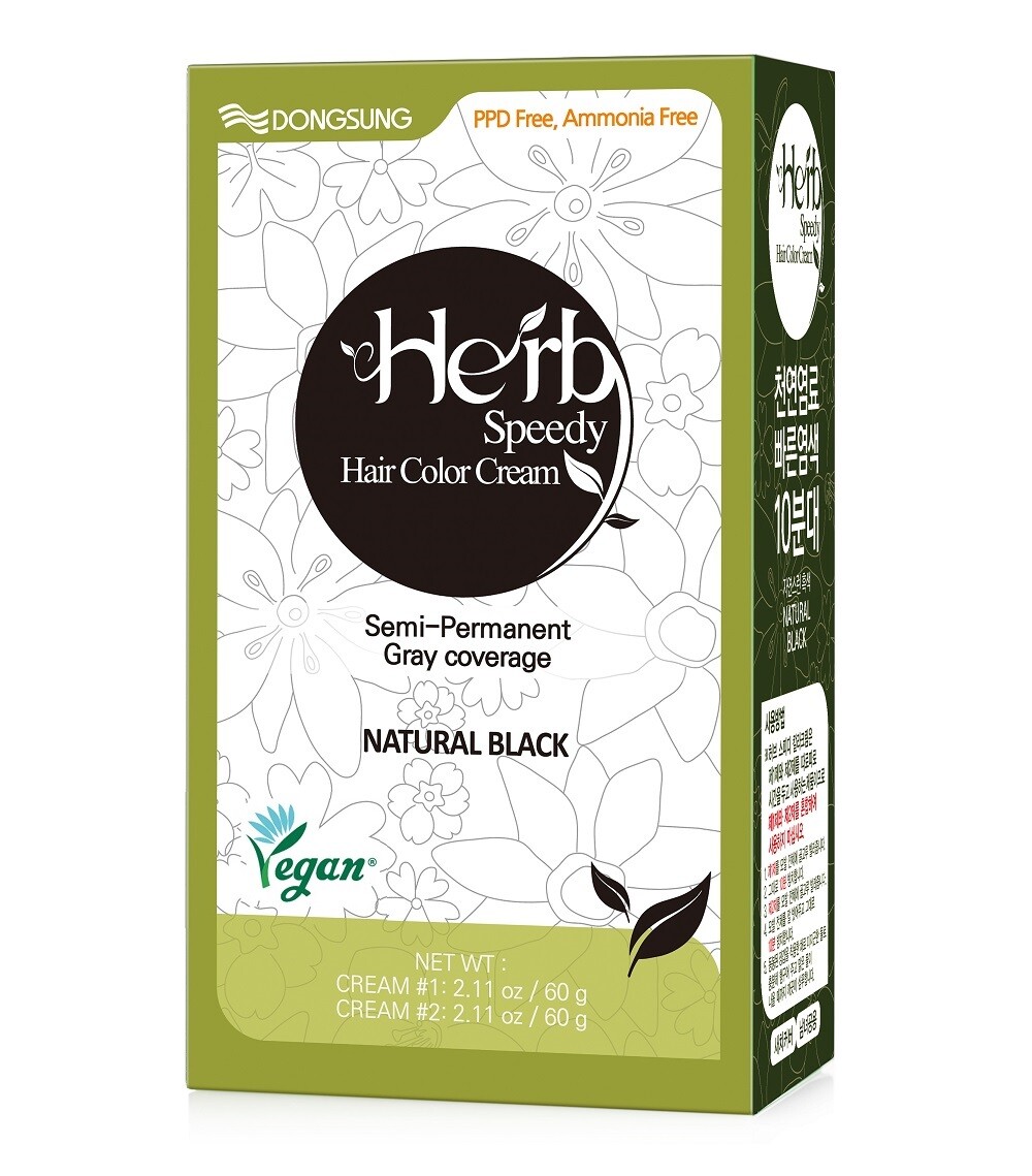 Herb Speedy Natural Hair Dye NO PPD, Ammonia Free Hair Color sensitive scalp