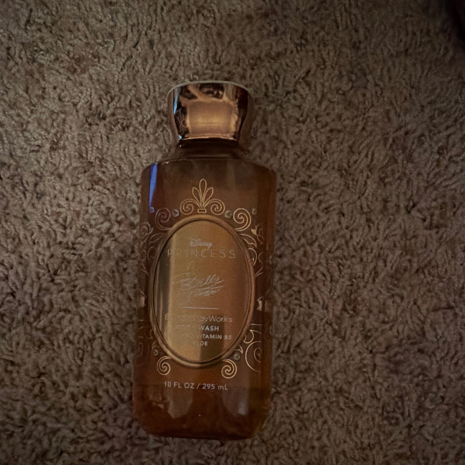 Bath & Body Works Disney Princess Belle Body Wash Gel 10 fl oz Aloe + Vit B5