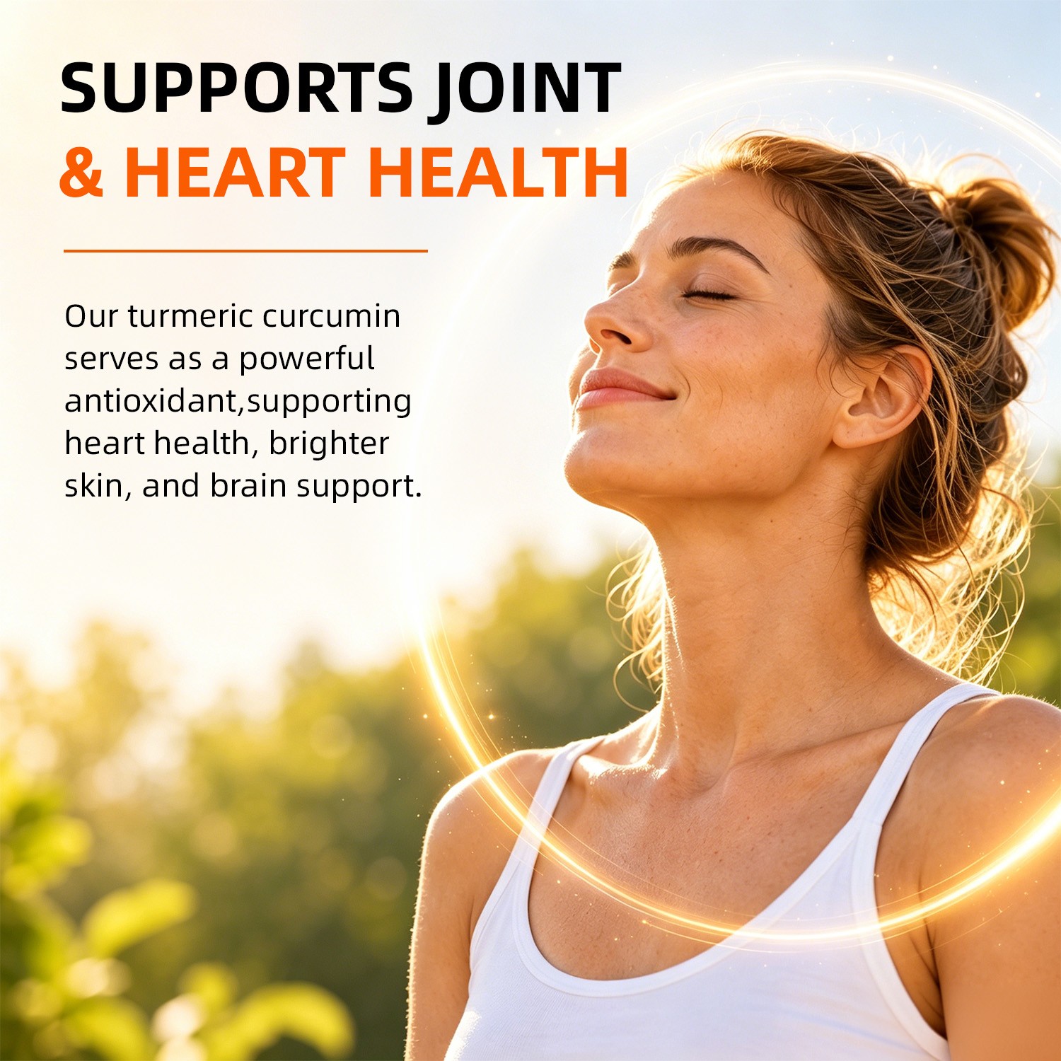 Turmeric Curcumin with Ginger & Black Pepper Joint Heart Antioxidant Support