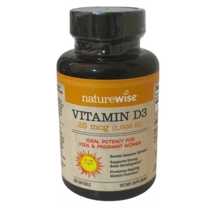 NatureWise Vitamin D3 5000iu 125 mcg 1 Year Supply for Immune Support,Healthy