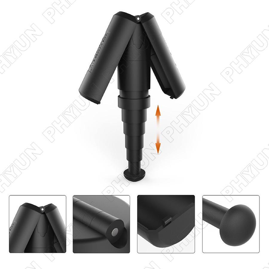 Black ABS Portable Folding Seat Walking Stick /Cane Adjustable Height Teliscopic