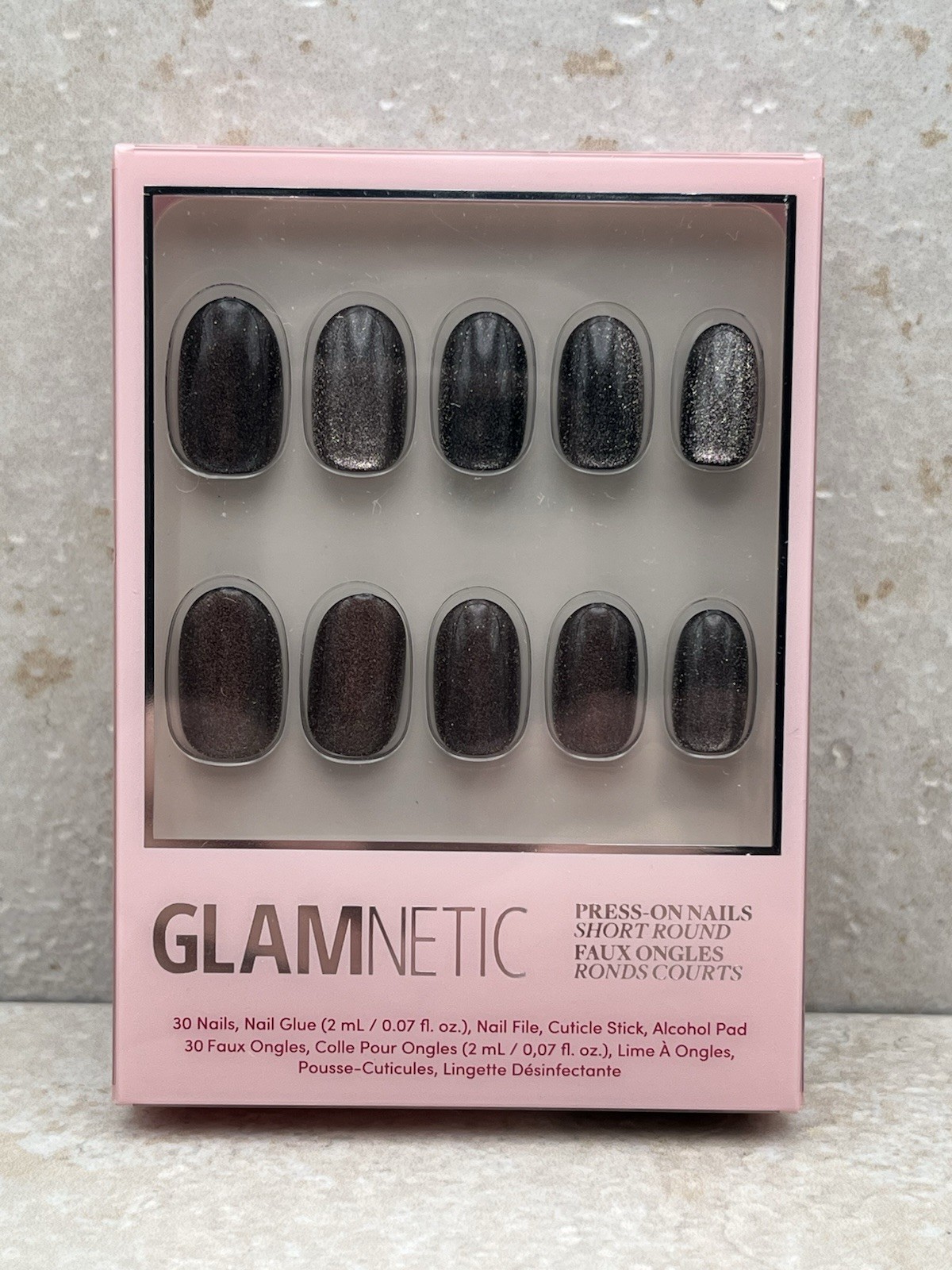 Glamnetic “Galactic” Short Round Press-On Nails – New in Sealed Package