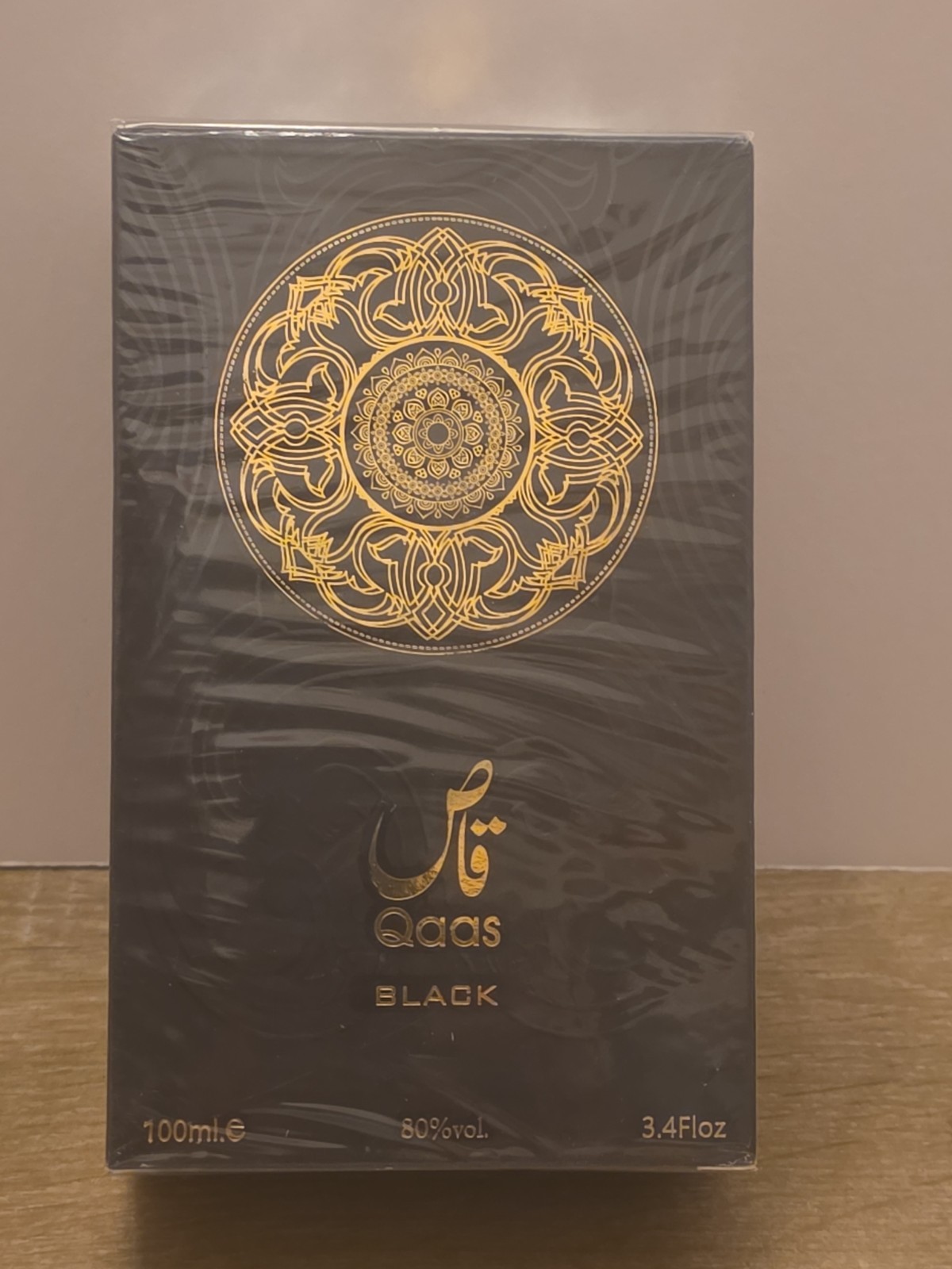 Qaas Black EDT Pour HOMME