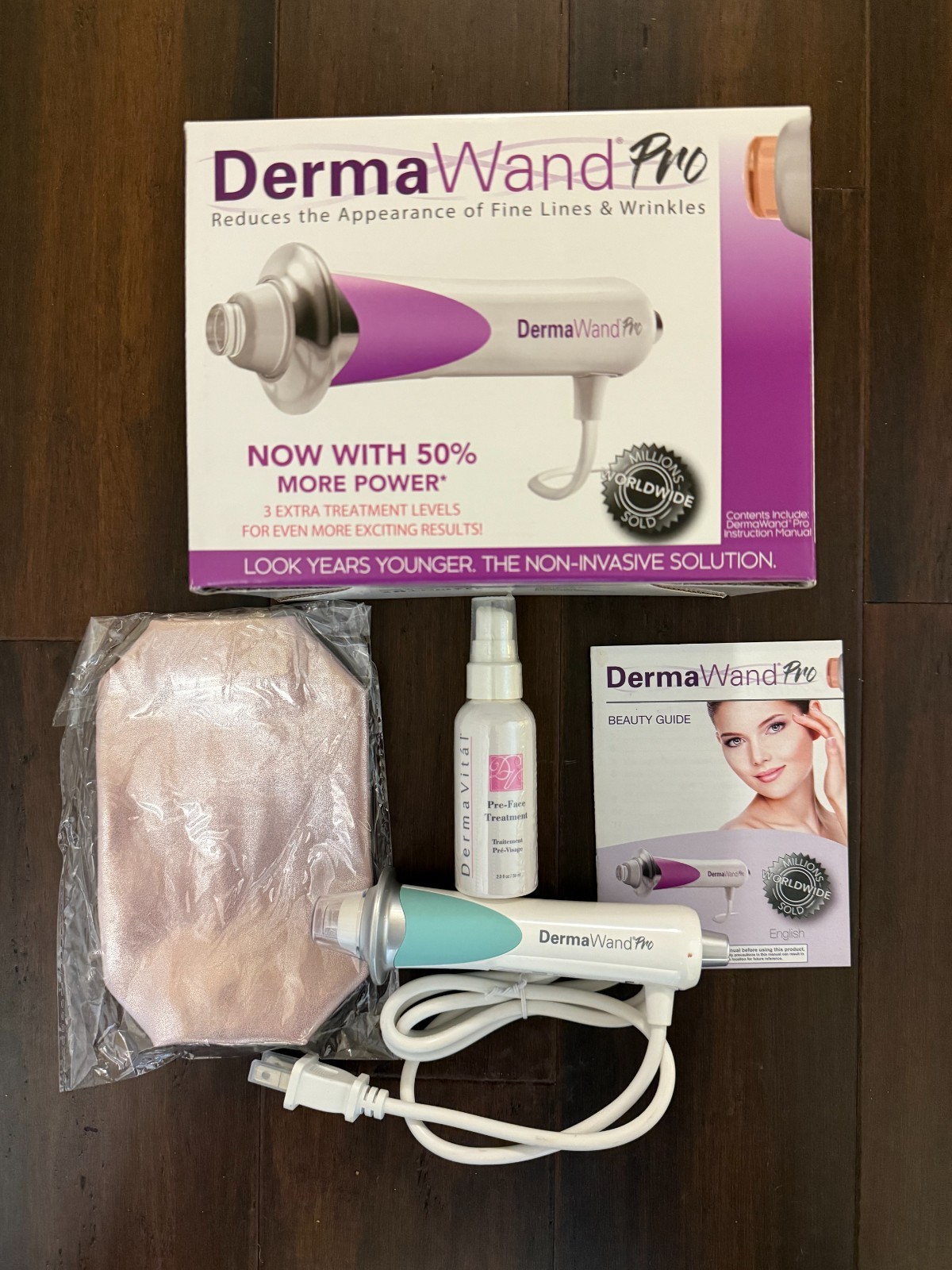 DermaWand Pro High Frequency Wand – Multiple Colors – 1 Year Warranty BNIB!