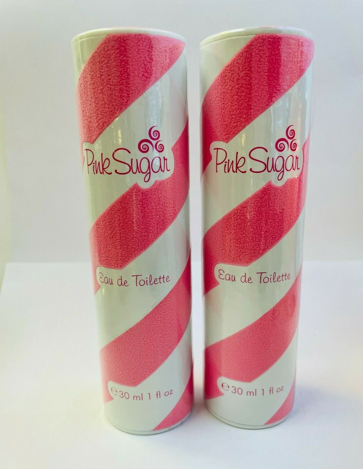 2 ~ Pink Sugar by Aquolina Eau De Toilette EDT Spray, 1.0 oz ea Women Boxed!