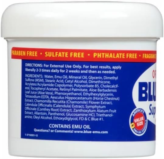 Muscle & Joint Deep Soothing Analgesic Cream 12oz Pain Relief