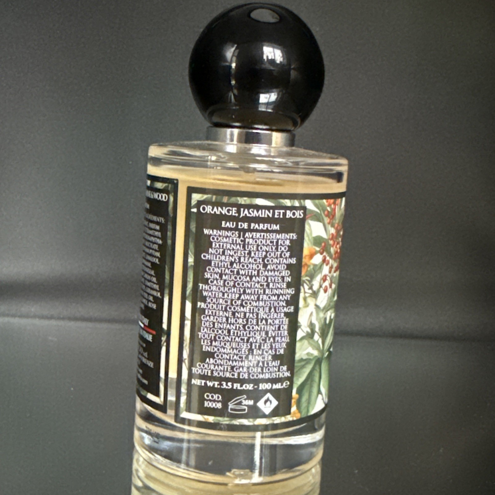 Orange Jasmine & Wood By Hopificio Firenze 100ml/3.4oz ~Rich Floral Fruity Woody