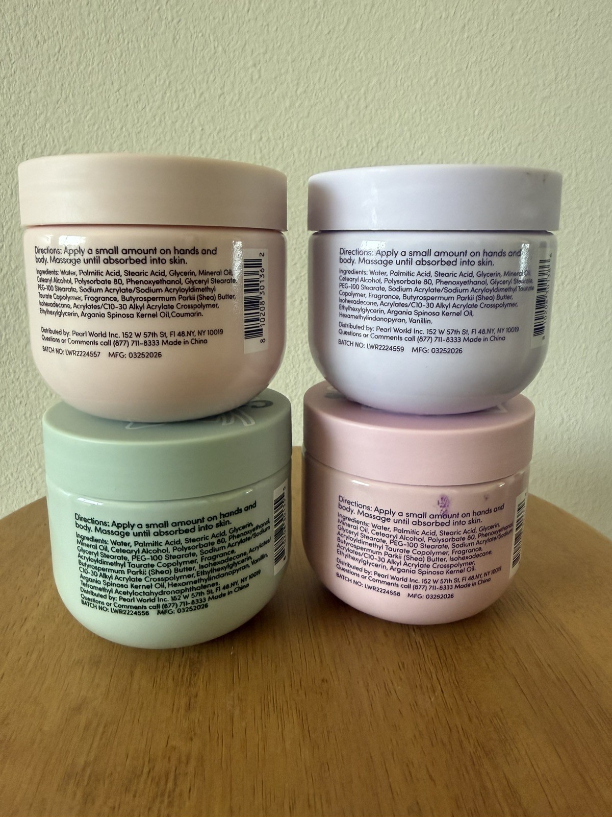 🎀Cashmere Body Butter🎀FULL SET: Caramel, Marshmallow, Vanilla, Coconut VIRAL 4