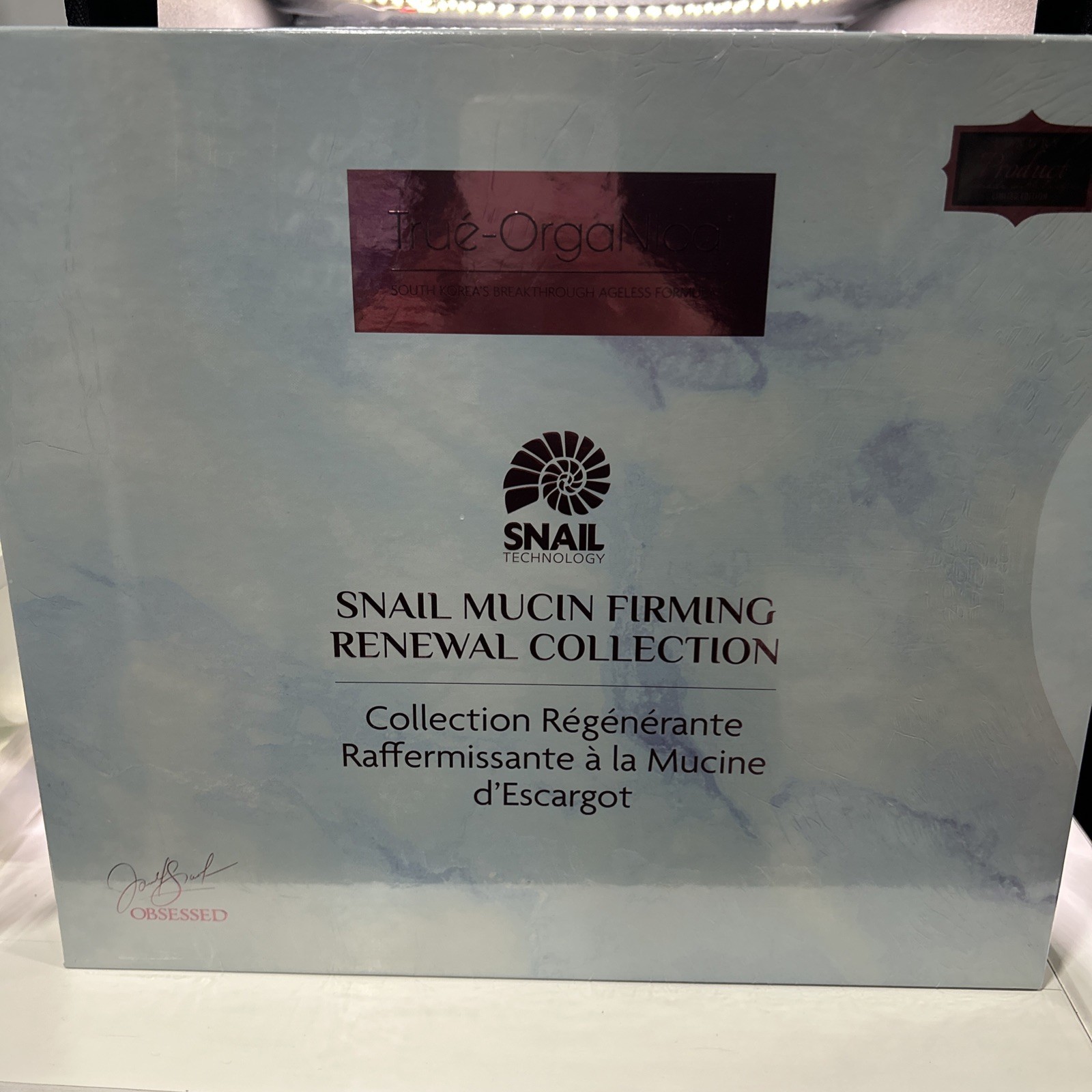 SNAIL MUCIN FIRMING RENEWAL COLLECTION 6 Products In Sealed Box See Description