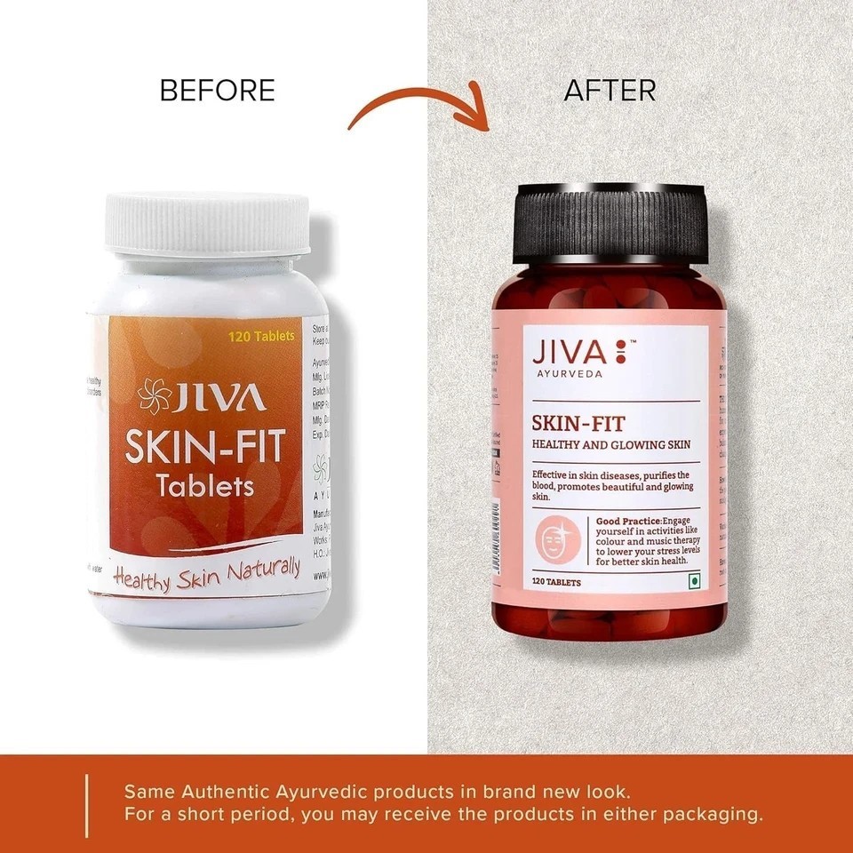 Skin-Fit Tablet | Improves Skin Health & Complexion| Blood supplement(pack of 2)