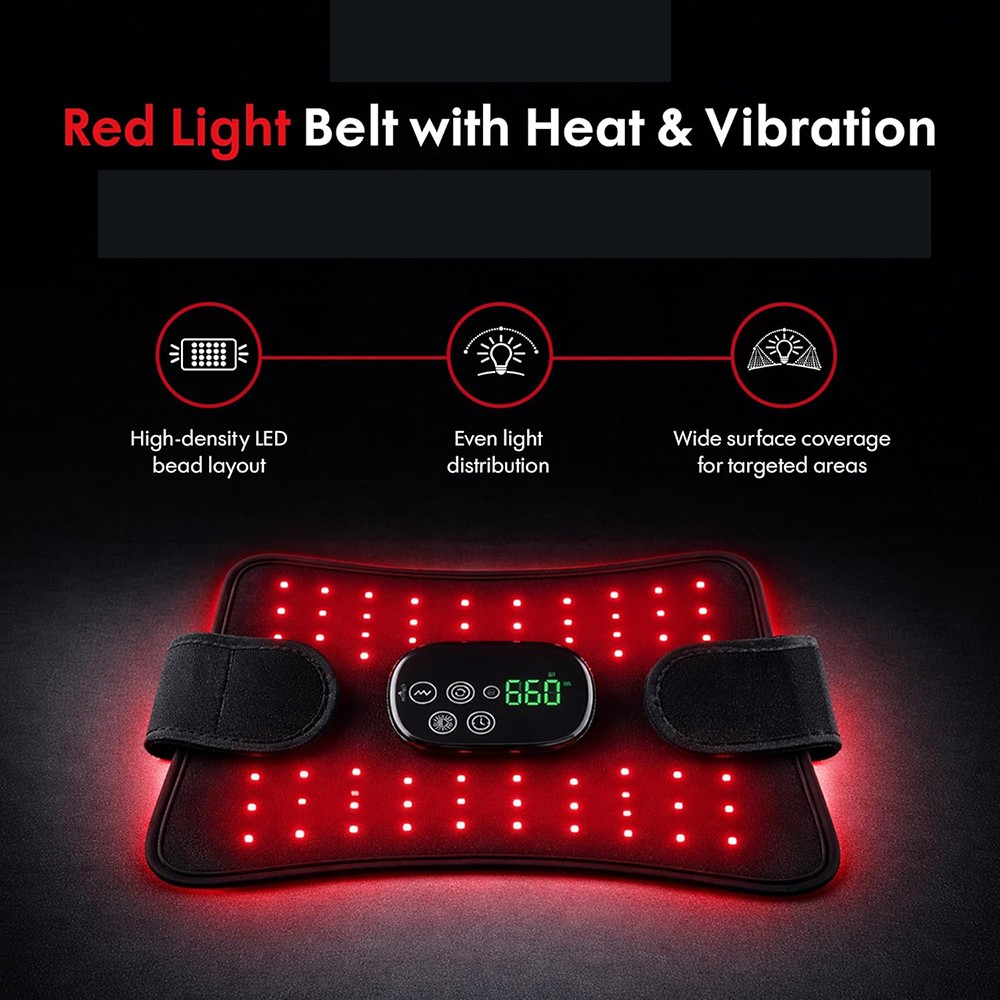 LED Red Light Therapy Pad Infrared Mat Device Back Full Body Muscle Pain Relief