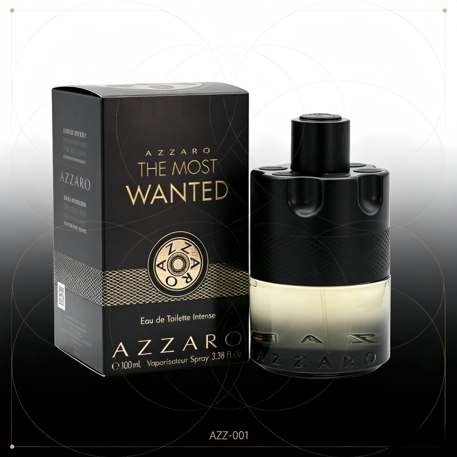 The Most Wanted by Azzaro cologne for men EDT intense 3.3 / 3.4 oz New in Box