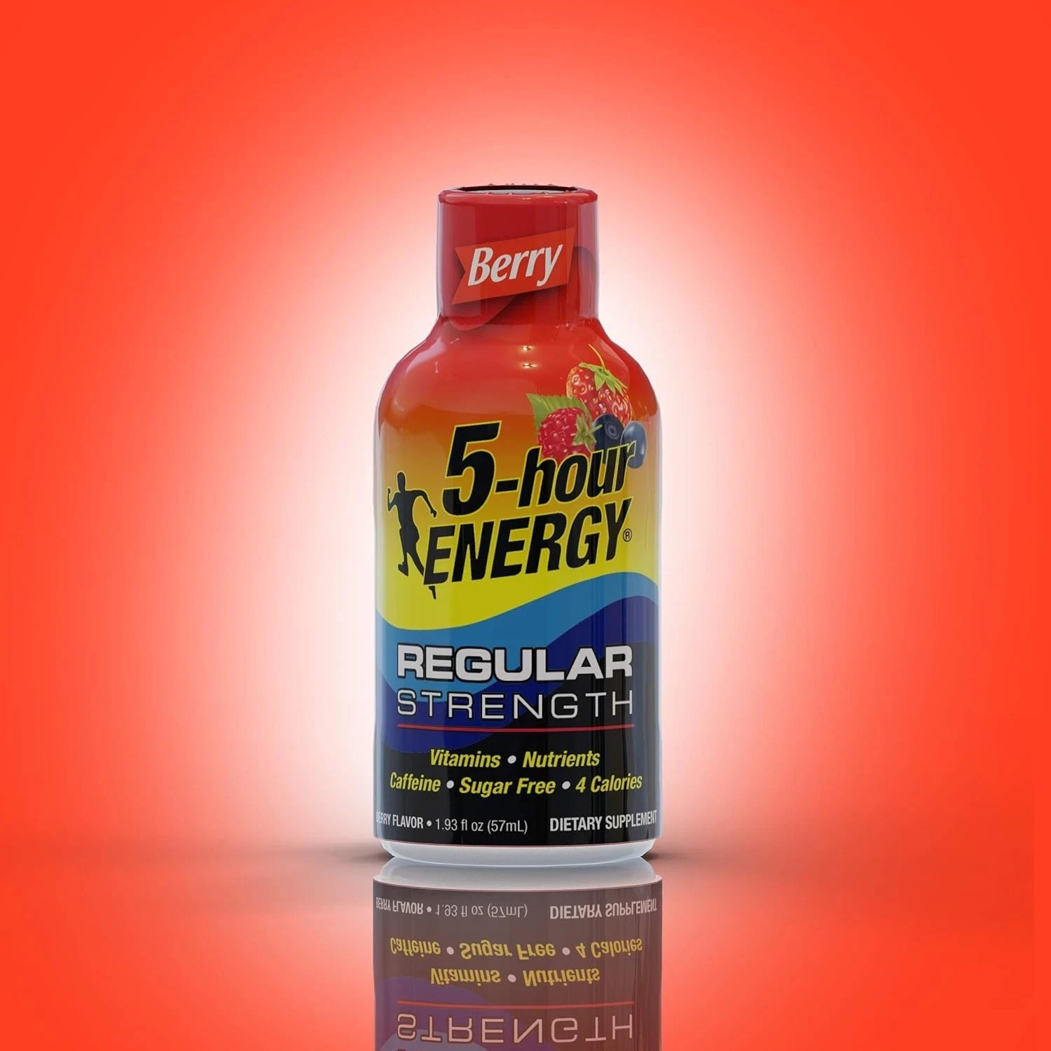 5-hour ENERGY Shot, Regular Strength, Berry, 1.93 Ounce, 12 Count, Exp: 12/27