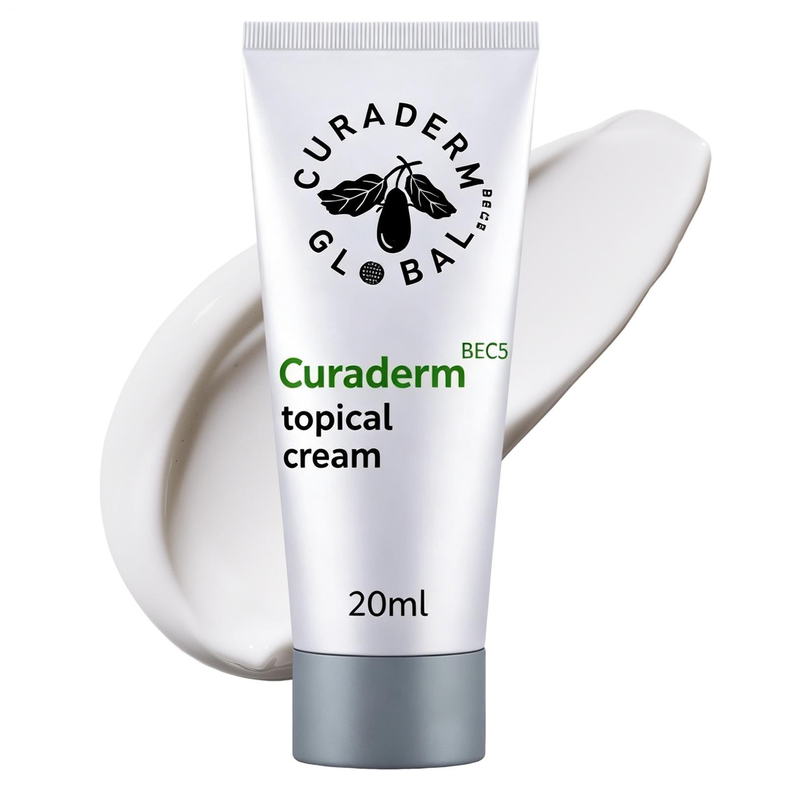 Curaderm BEC5 Cream Hydrating Non-Greasy 20ml Gentle Skin Barrier Repair Cream