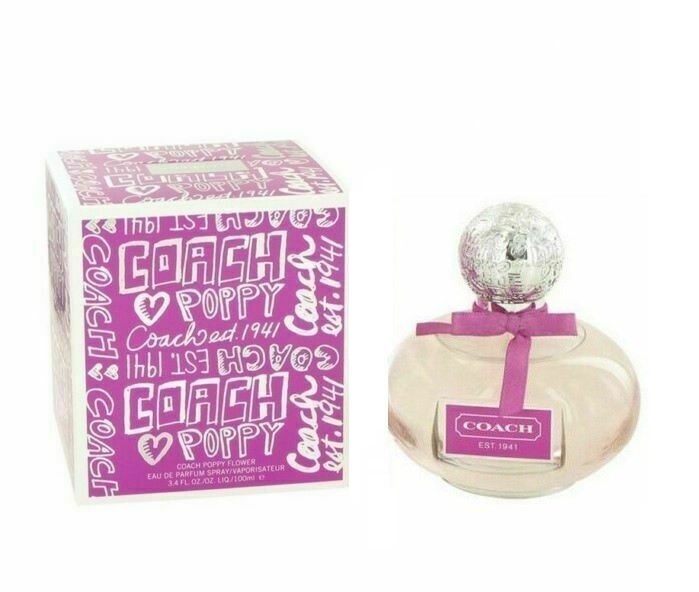 Coach Poppy Flower 3.4 oz / 100 ml Spray Eau De Parfum New & Sealed