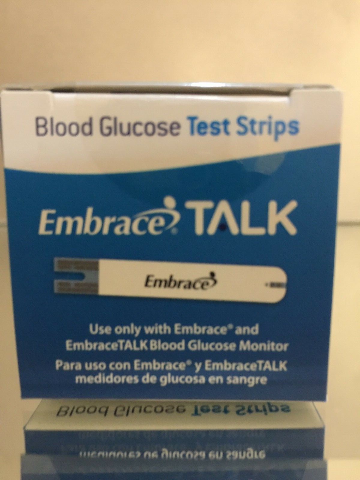 Embrace TALK Blood Glucose 1200 Test Strips Exp 09/2024 Free shipping 7% OFF